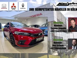 Premium crystal red metallic Neu 2024 Honda Civic Hybrid Limousine | 35.990 € (Guter Preis)