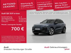 Plasmablau metallic Gebraucht 2025 Audi Q6 e-tron S-Line SUV | 71.990 € (Superpreis)