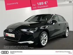 Schwarz Gebraucht 2024 Audi A3 Sportback Advanced Plus Limousine | 31.190 € (Guter Preis)