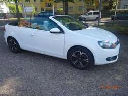 Weiß Gebraucht 2012 VW Golf Cabriolet Basis Cabrio | 6.500 € (Fairer Preis)