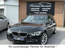 Schwarz Gebraucht 2017 BMW 318 Sport Line Kombi | 16.999 € (Fairer Preis)