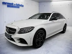 Polar white Gebraucht 2020 Mercedes C220 AMG line Kombi | 28.590 € (Fairer Preis)