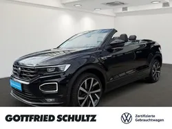 Schwarz Gebraucht 2021 VW T-Roc Cabriolet R-line Cabrio | 25.880 € (Fairer Preis)
