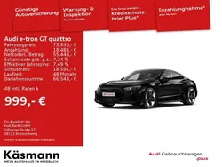 Grau Gebraucht 2022 Audi e-tron GT quattro Ambiente Limousine | 73.930 € (Fairer Preis)