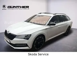 Moonweiss metallic met. Gebraucht 2021 Skoda Superb SportLine Kombi | 31.490 € (Fairer Preis)