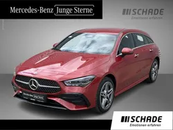 Rot Gebraucht 2023 Mercedes CLA250e Shooting Brake AMG line Kombi | 33.850 € (Fairer Preis)