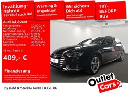 Brillantschwarz Gebraucht 2023 Audi A4 Advanced Plus Kombi | 30.870 € (Fairer Preis)