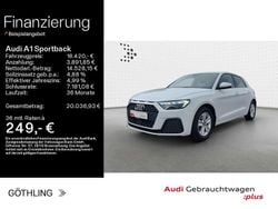 Gletscherweiß metallic Gebraucht 2021 Audi A1 Kleinwagen | 18.420 € (Fairer Preis)