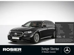 Schwarz / obsidianschwarz (metallic) Gebraucht 2024 Mercedes E300 AMG Kombi | 53.074 € (Etwas zu teuer)
