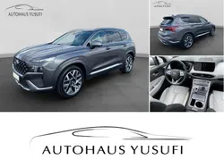 Grau Gebraucht 2021 Hyundai Santa Fe Signature SUV | 31.990 € (Etwas zu teuer)
