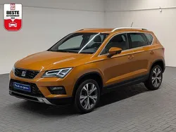Orange (samoaorange metallic) Gebraucht 2018 Seat Ateca XCELLENCE SUV | 20.480 € (Fairer Preis)