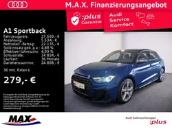 Ascariblau metallic Gebraucht 2022 Audi A1 Competition Kleinwagen | 27.669 € (Fairer Preis)