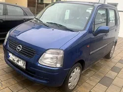 Blau Gebraucht 2002 Opel Agila Kleinwagen | 1.980 € (Etwas zu teuer)