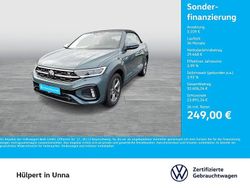 Blau Gebraucht 2025 VW T-Roc Cabriolet R-line Cabrio | 32.577 € (Fairer Preis)