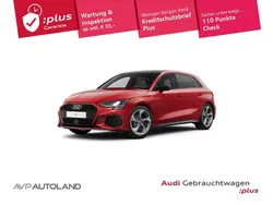 Rot Gebraucht 2023 Audi A3 Sportback S-Line Limousine | 32.870 € (Etwas zu teuer)