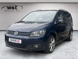 Night blue metallic Gebraucht 2015 VW Touran Highline Van / Kleinbus | 14.490 € (Superpreis)