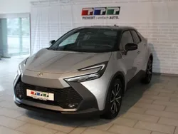 Shimmering silver metallic / dach schwarz Gebraucht 2023 Toyota C-HR Team SUV | 32.990 € (Fairer Preis)