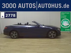 Blau Gebraucht 2020 Mercedes E220 Avantgarde Cabrio | 29.980 € (Superpreis)