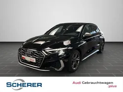 Mythosschwarz metallic Gebraucht 2024 Audi S3 Basis Limousine | 42.490 € (Guter Preis)