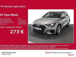 Silber Gebraucht 2024 Audi A3 Sportback Advanced Limousine | 34.220 € (Teuer)
