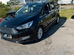 Schwarz Gebraucht 2019 Ford Grand C-Max Titanium Van / Kleinbus | 12.500 € (Fairer Preis)