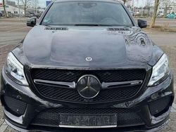 Schwarz Gebraucht 2017 Mercedes GLE400 AMG line Coupé | 46.500 €