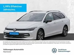 Oryxweiß perlmutteffekt Gebraucht 2024 VW Golf VIII Goal Kombi | 32.380 € (Superpreis)