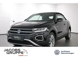 Schwarz Gebraucht 2024 VW T-Roc Cabriolet Goal Cabrio | 29.969 € (Superpreis)
