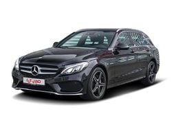 Schwarz Gebraucht 2017 Mercedes C200 AMG line Kombi | 27.950 € (Teuer)