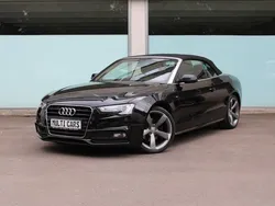 Schwarz Gebraucht 2015 Audi A5 Cabriolet S-Line Cabrio | 17.990 € (Fairer Preis)