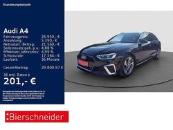 Schwarz Gebraucht 2022 Audi A4 S-Line Kombi | 26.950 € (Guter Preis)