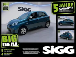Pacific blue (m) Gebraucht 2016 Nissan Micra Visia Kleinwagen | 6.280 € (Fairer Preis)