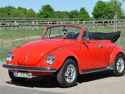 Rot Gebraucht 1972 VW Käfer Cabrio | 27.500 €