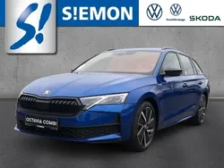 Blau Neu 2024 Skoda Octavia SportLine Kombi | 39.930 € (Teuer)