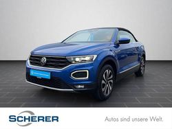 Blau Gebraucht 2021 VW T-Roc Cabriolet Style Cabrio | 23.950 € (Guter Preis)