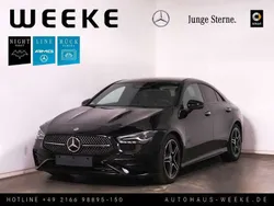 Kosmosschwarz Gebraucht 2024 Mercedes CLA200 AMG Coupé | 36.899 € (Fairer Preis)