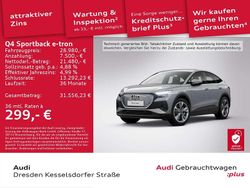 Kieselgrau Gebraucht 2022 Audi Q4 e-tron SUV | 28.980 € (Fairer Preis)
