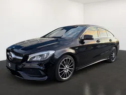 Schwarz Gebraucht 2018 Mercedes CLA180 Shooting Brake AMG line Kombi | 17.999 € (Fairer Preis)