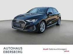 Schwarz Gebraucht 2022 Audi A3 Sportback e-tron S-Line Limousine | 21.850 € (Guter Preis)