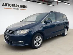Night blue metallic Gebraucht 2018 VW Sharan Comfortline Van / Kleinbus | 12.999 € (Guter Preis)