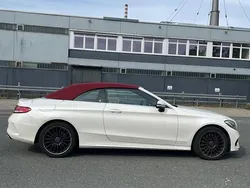 Weiß Gebraucht 2018 Mercedes C250 Cabrio | 27.000 € (Etwas zu teuer)