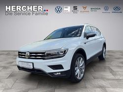 Weiß Gebraucht 2020 VW Tiguan Allspace Highline SUV | 29.890 € (Fairer Preis)