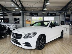 Polarweiss unilack Gebraucht 2019 Mercedes C400 AMG line Cabrio | 35.990 € (Guter Preis)
