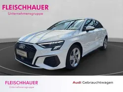 Weiss Gebraucht 2021 Audi A3 Sportback e-tron S-Line Limousine | 24.840 € (Guter Preis)