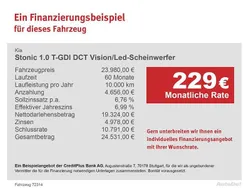 Schwarz Neu 2025 Kia Stonic Vision SUV | 23.980 € (Fairer Preis)