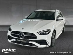 Unilack polarweiß Gebraucht 2023 Mercedes C200 AMG Kombi | 35.910 € (Guter Preis)