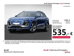 Blau Gebraucht 2024 Audi Q6 e-tron S-Line SUV | 62.722 € (Superpreis)