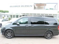 Lackfarbe graphitgrau metallic Gebraucht 2020 Mercedes V220 AMG line Van / Kleinbus | 46.900 € (Fairer Preis)