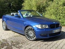 Blau Gebraucht 2008 BMW 125 Cabriolet Performance Cabrio | 14.799 € (Etwas zu teuer)
