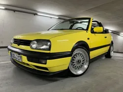 Gelb Gebraucht 1997 VW Golf Cabriolet Conceptline Cabrio | 5.900 € (Teuer)
